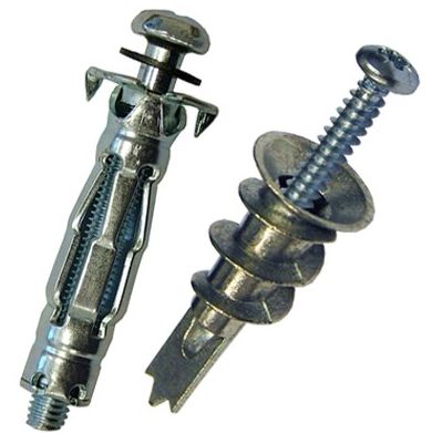 WASCA 320PC WALL ANCHORS INCL. SELF TAPPERS NYLON & GALVANISED